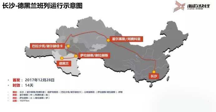 中國到伊朗鐵路運輸